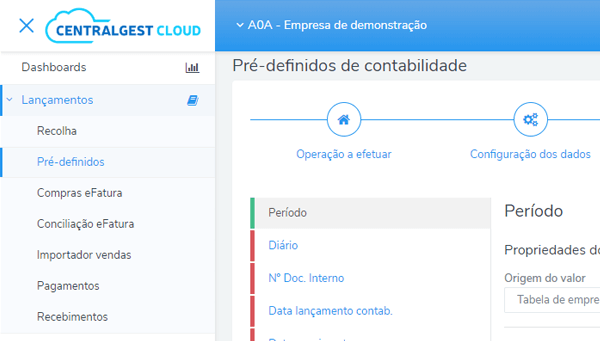 CentralGest Cloud - Contabilidade Online